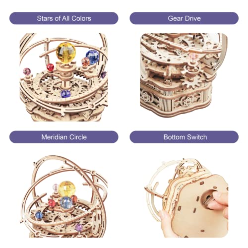 ROKR Music Box Wooden Decoration Model Handwork Puzzle Kit Building Puzzle 3D Wood Gift for Teenage Adult steampunk buy now online ROKR Music Box Wooden Decoration Model Handwork Puzzle Kit Building Puzzle 3D Wood Gift for Teenage Adult steampunk buy now online