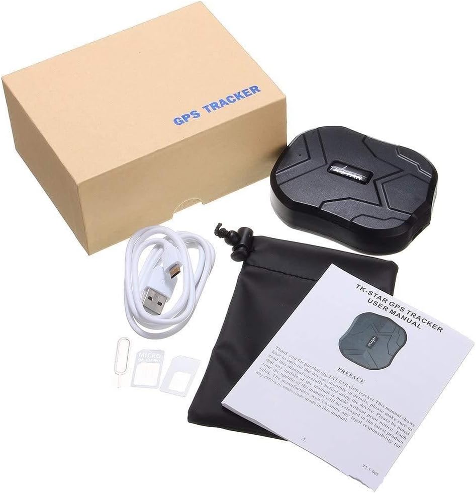 4G TK905 Strong Magnetic Waterproof GPS Tracker, Vehicle-Mounted Cargo Container Tracker Without Installation