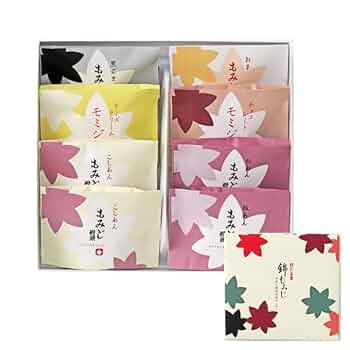 Amazon.co.jp: にしき堂 広島銘菓 もみじ饅頭詰合せ 錦もみじ 8