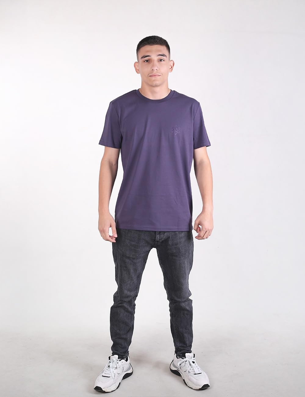 Organic Cotton - Camiseta con Estampado de Icono, Talla M