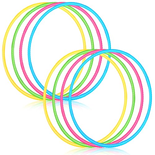Anneaux de gymnastique amovibles 61 cm pour jeux et décoration fête