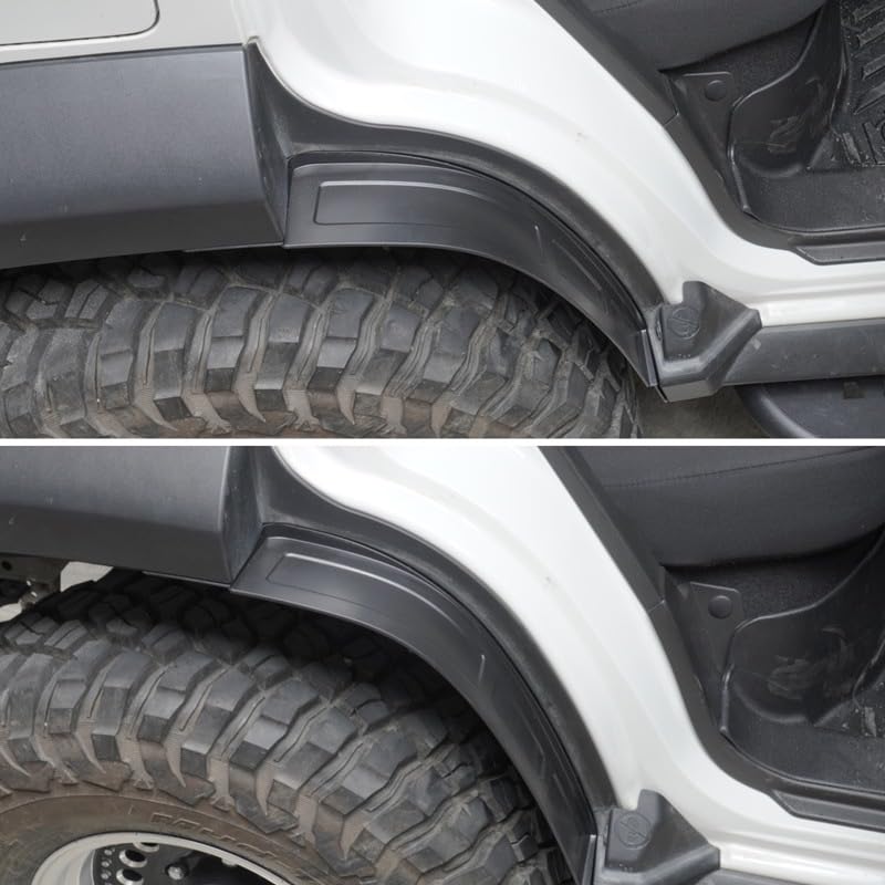 Image of J Road Rear Jimny 5 Door Accessories Mudguard Plug n Play Prevents Dirt and Mud