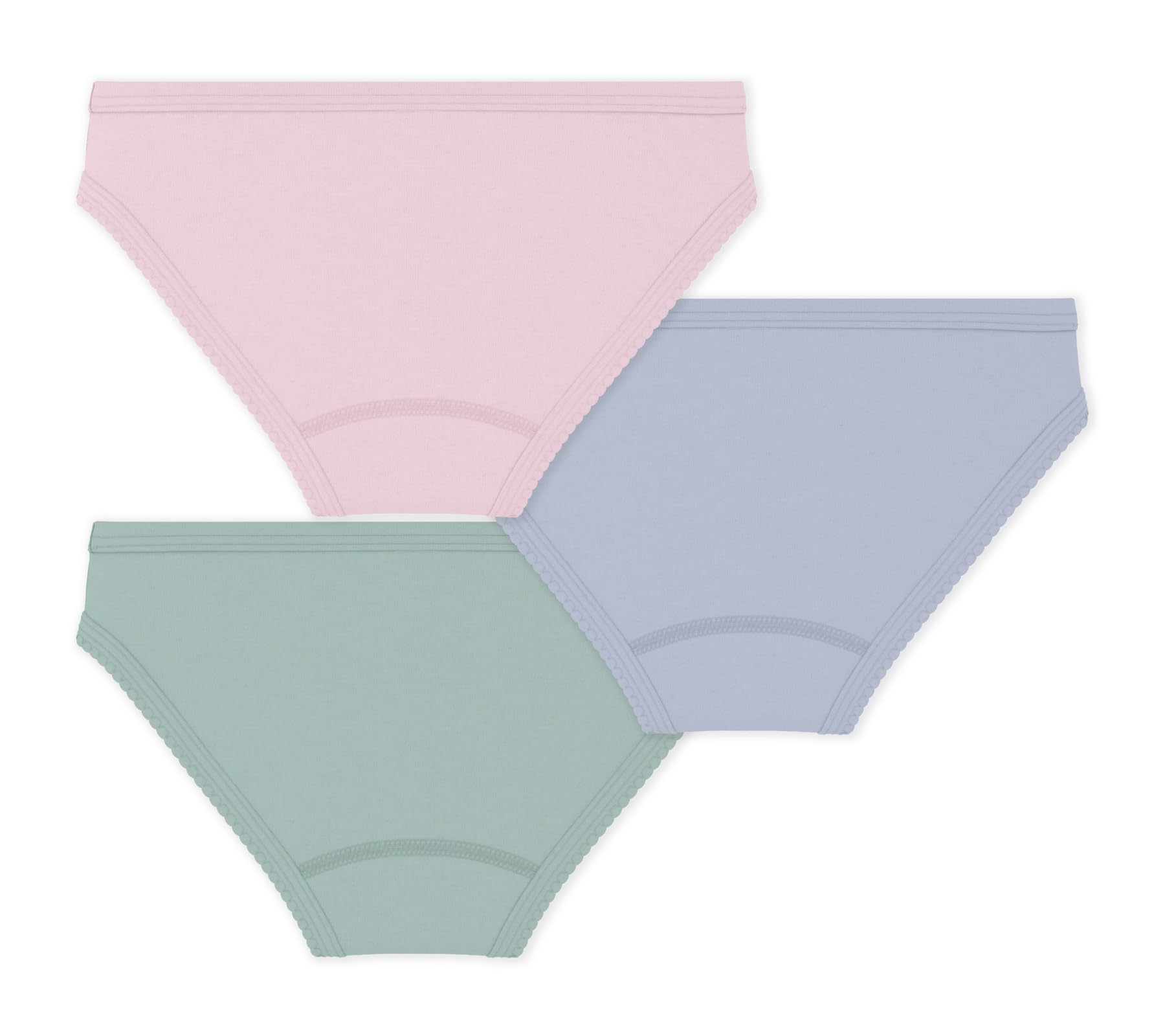 Petit Bateau A0fh0 Ropa Interior DÍA Niñas (Pack de 3)