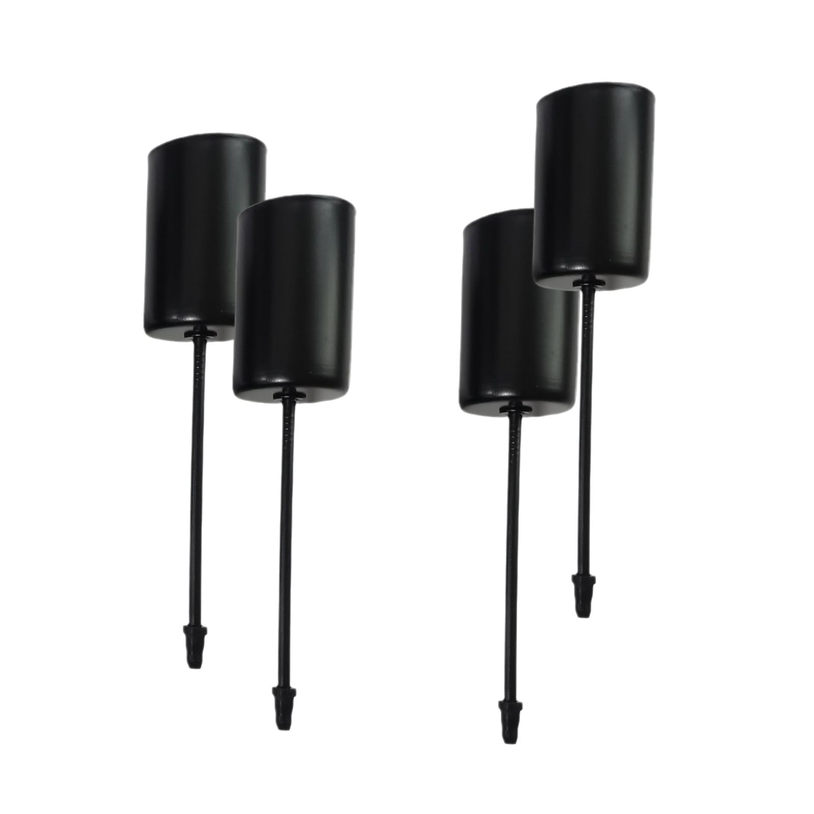 Tsophreniq 4Pcs Advent Wreath Holders Stakes with Spikes Retro Taper Pillar Metal Candlestick Stand for Christmas Decors Advent Wreath Decoration