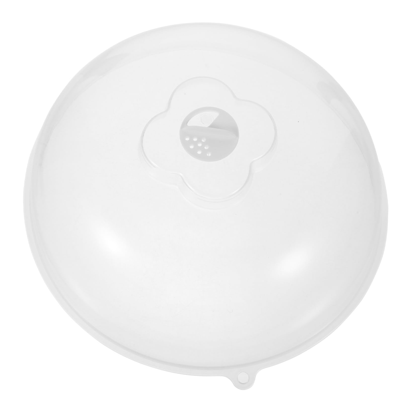 Hemobllo Microwave Plate Covers Adjustable Steam Vent Splatter Guard for Microwave Oven Transparent Food Cover for Cooking Bacon Safe