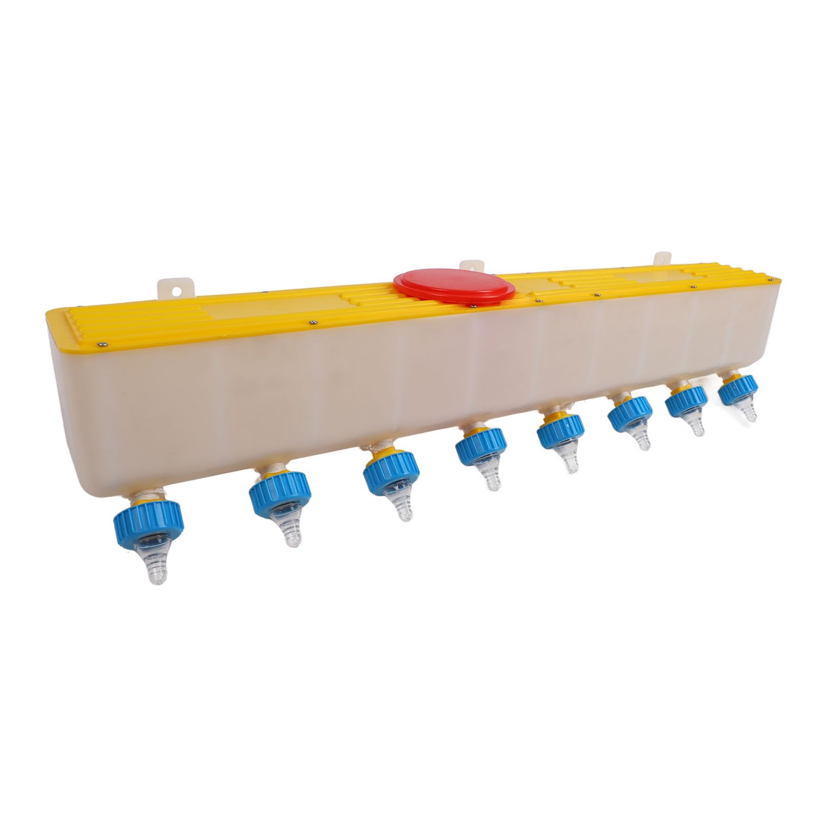 Haofy Mangeoire à Tétines en Silicone pour Agneau 10 L Seau D'alimentation pour Lait de Bétail Mangeoire à Lait pour Tétine D'Agneau Murale pour Allaitement Animal Agneau 31,7 Pouces X 4,7 X 4, Pouces