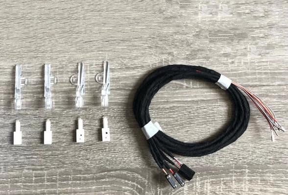 Poignée de porte Audi A3 8V chromée pour remplacer kit usé et sombre