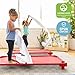 ECR4Kids Stackable Kiddie Cot, Ready-to-Assemble, Standard Size, Classroom Furniture, Red, 6-Pack