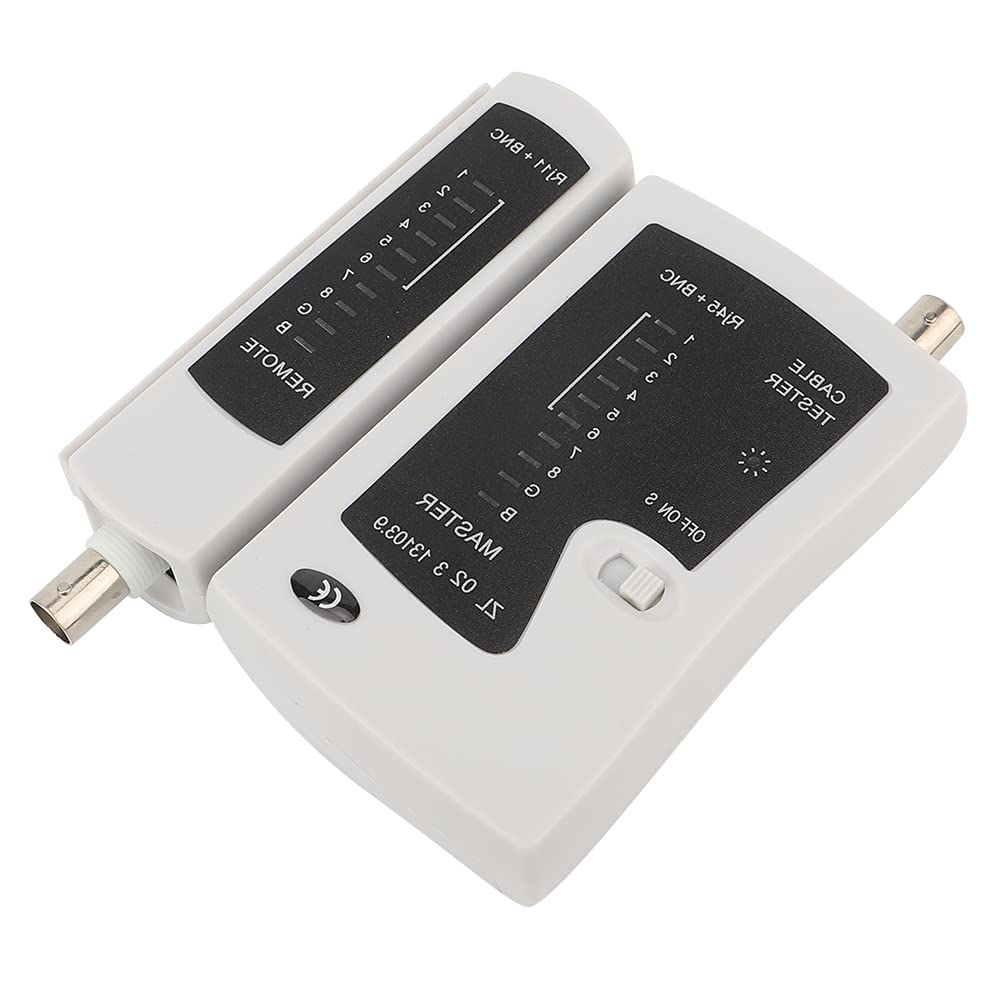 Generic Network Cable Tester, Accurate RJ45 BNC Test Tool, Stable Network Cable Test Industry Cable Test for Construction Site Environment-image-43
