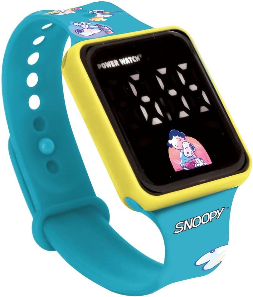Lexibook, Snoopy, Digital Watch with Projection of 20 Images, DMW060PN