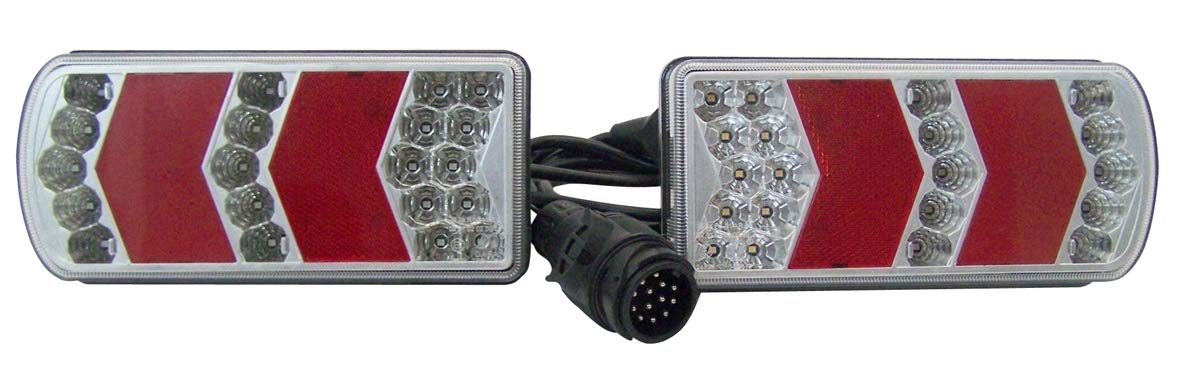 Berger & Schröter 20230 LED Glo Track Lighting for Trailer 5 m 220 x 105 x 40 mm