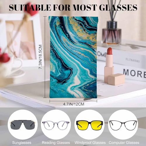 Image of Dragonfly Glasses Case Lightweight Glasses Cases PU Sunglass Organizer Eyeglasses Case Glasses Cases For Men Women