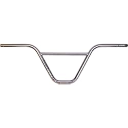 Manillar Bmx 9 Pulgadas Manillar de la serie Eastern Bikes Atom, construcción 100% en Cromoly ligero (Cromo, 9")