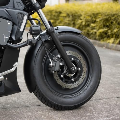 Garde-Boue Moto pour TR300 Accessoire Extension de Roue Cruiser Noir - 6