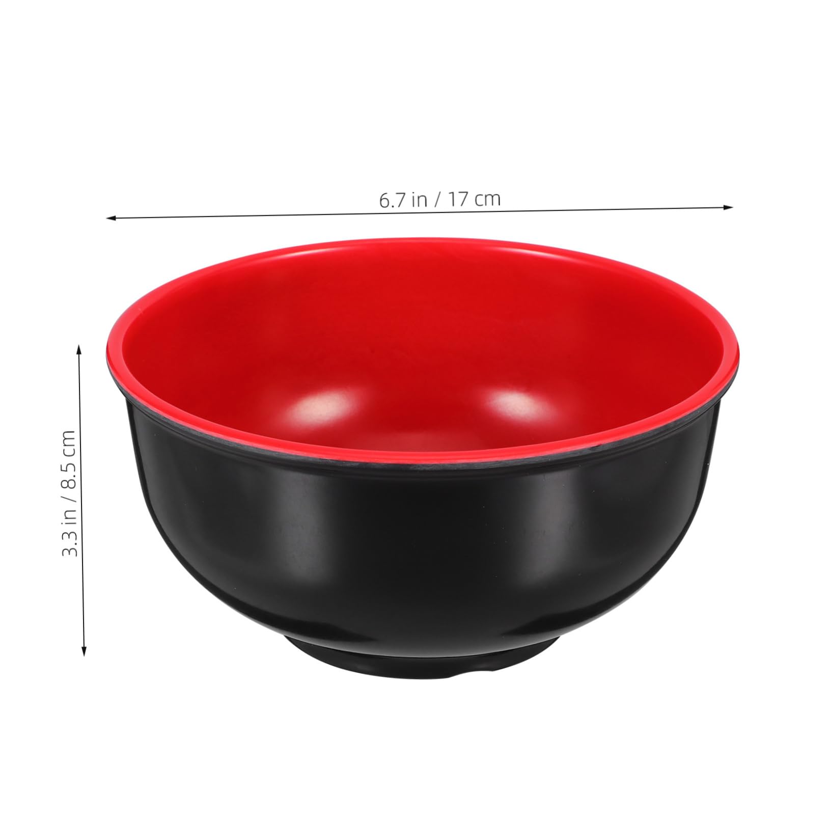 FUNOMOCYA Japanese Ramen Bowl Unbreakable Cereal Bowl with Elegant and Design for Noodles Soup and Rice Versatile Kitchen Essential