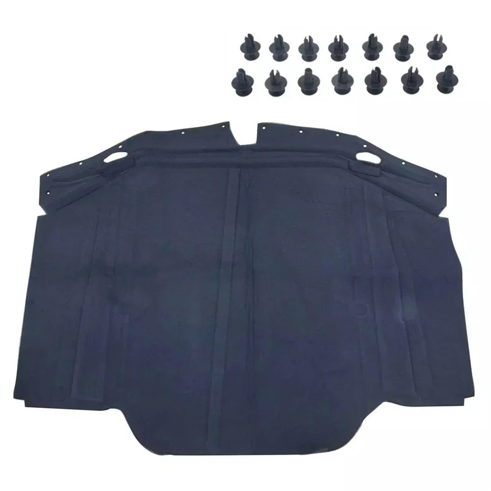 Ltusgt One Color Car Hood Insulation Pad For Benz 300Sl 500Sl 600Sl R129 Sl320 Sl500 Sl600 Front Hood Engine Heat Insulation Pad Soundproof Cotton Cover Mat