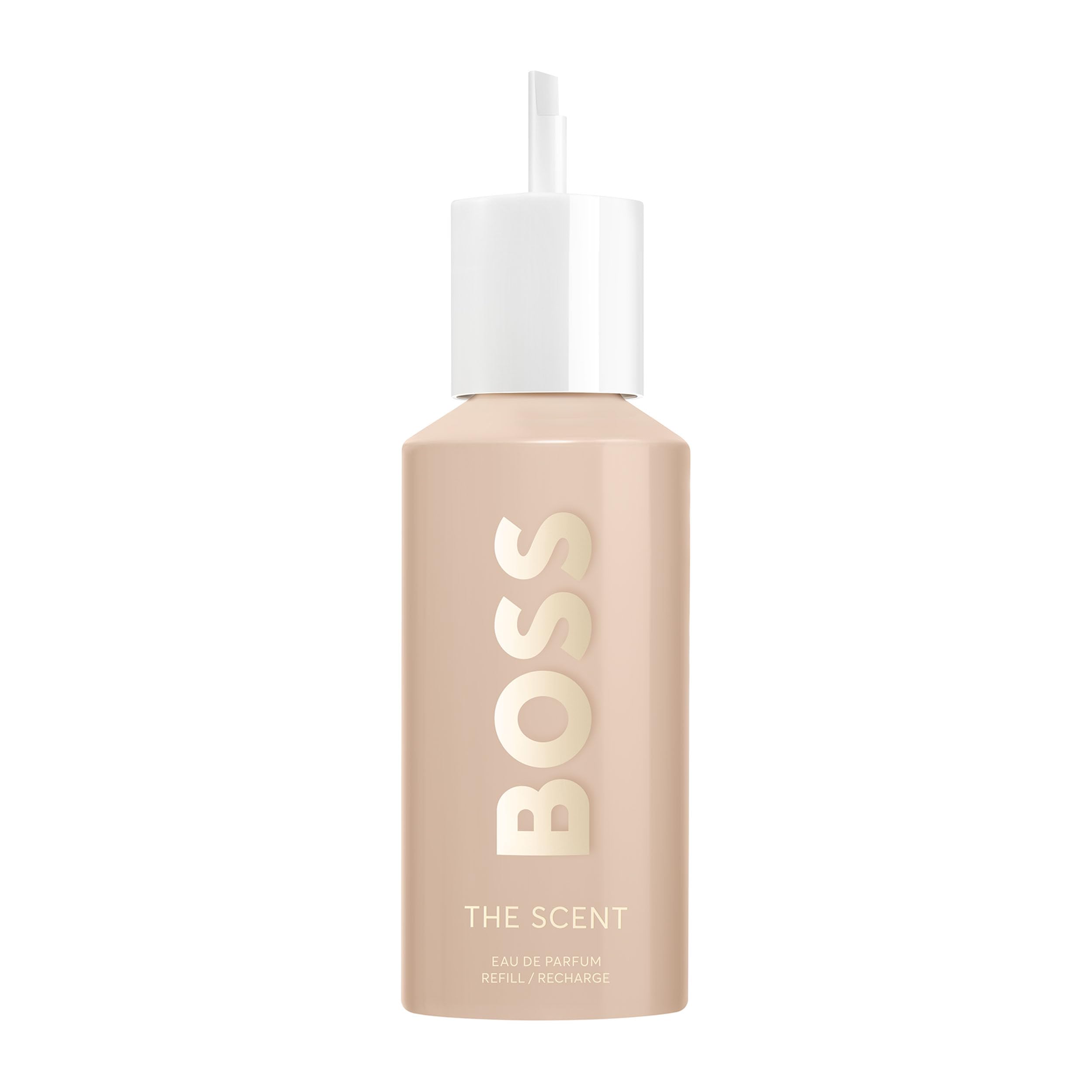 BOSS The Scent Eau de Parfum for Her Refill 150ml - Ambery Fragrance with Notes of Honeyed Peach, Osmanthus Flower and Roasted Cocoa - High Longevity