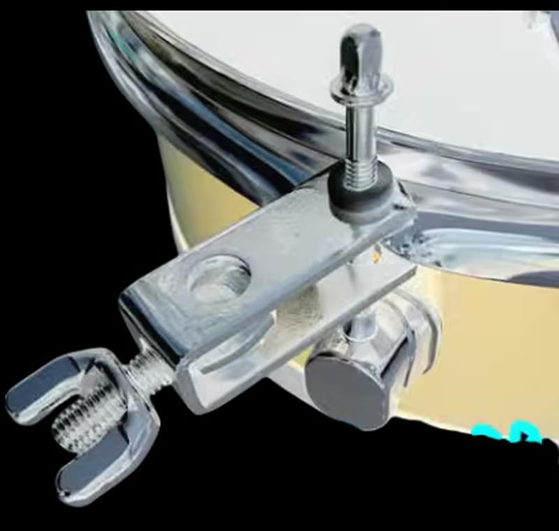 Soporte de montaje para tambor, conector para caja, tom y accesorios de percusión para montaje de campana y bloques de ritmo miniatura 4