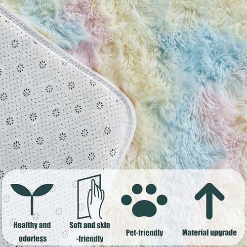 Tapis de chambre épais et doux pour réchauffer les sols froids du salon - 5