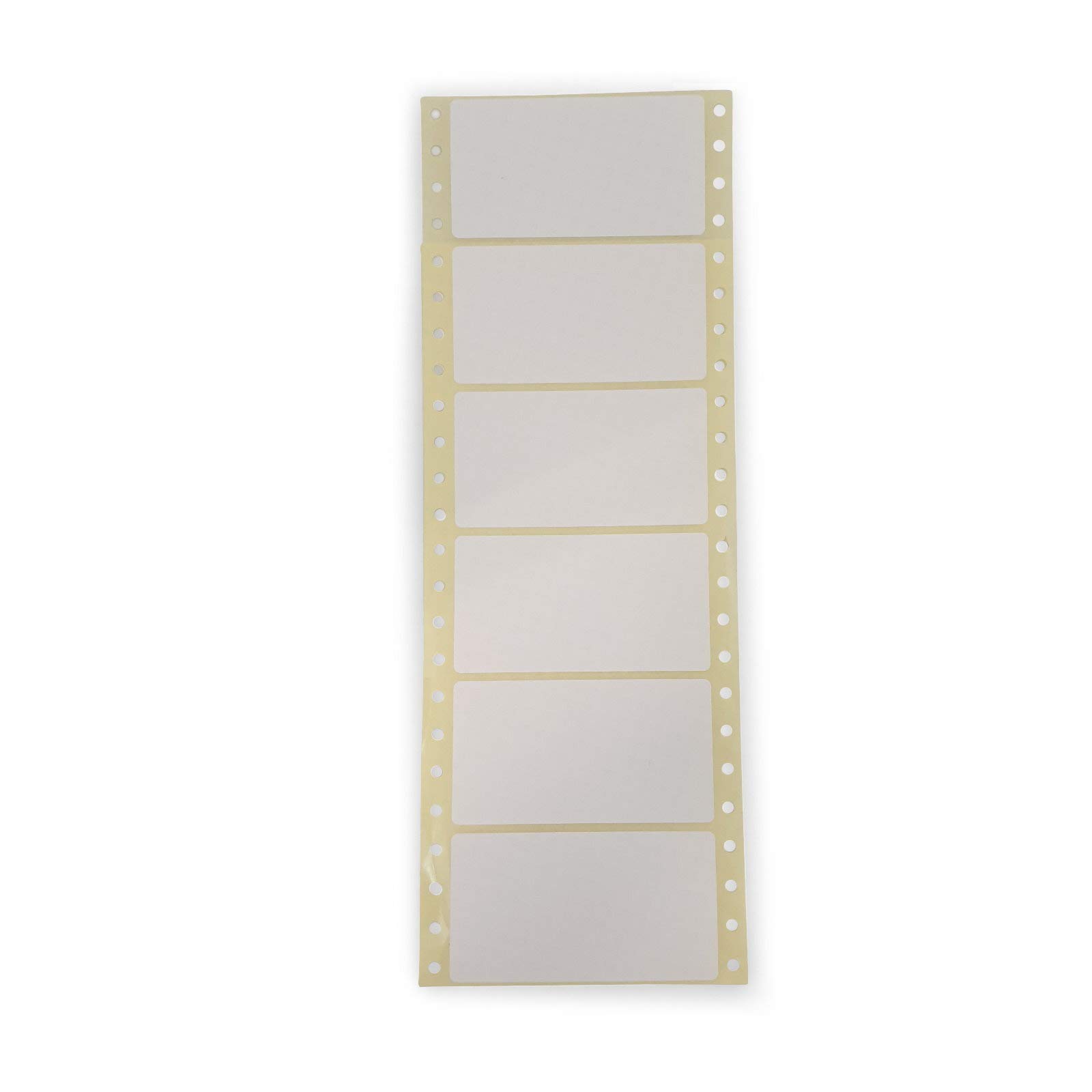 Endlosetiketten Computeretiketten Lochrandetiketten 88,9x48,8mm 3000 Stück endlos selbstklebend weiß