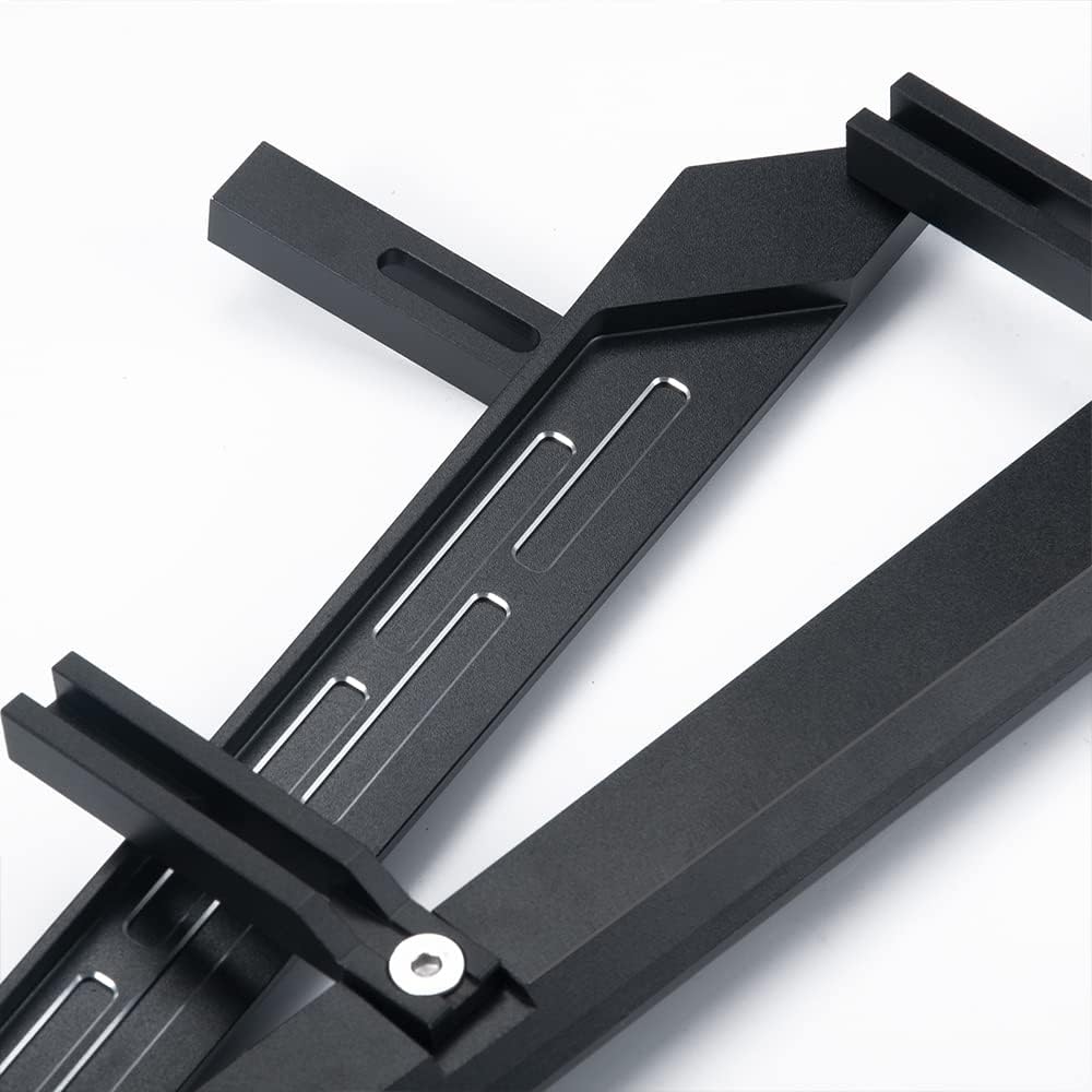 RCLIONS Aluminum RC Rock Sliders Metal Side Pedal for Axial SCX6 Upgrades AXI05000 1/6th RC Crawler Car