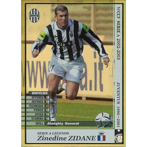 WCCF 【ジネディーヌ・ジダン】2002-2003 LE
