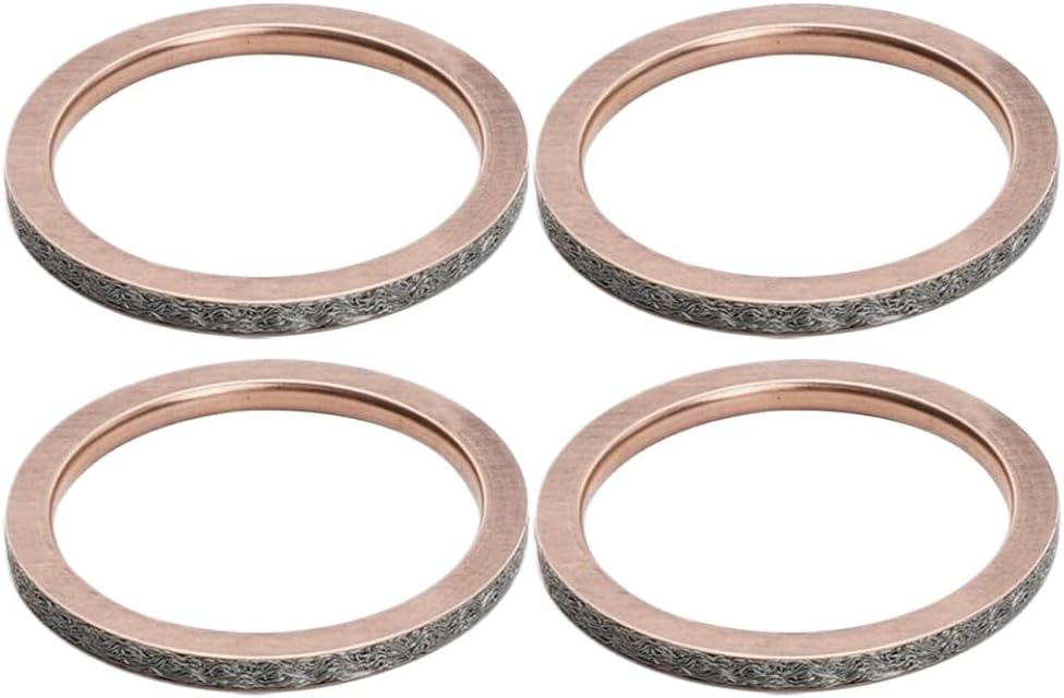 Metal Header Gasket Compatible With FZ-07 15-17 MT-07 18-22 XSR700 18-21 2023 XTZ07 Tenere 700 21-23 YZF-R7 22-23
