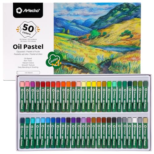 Artecho Oil Pastels Set of...