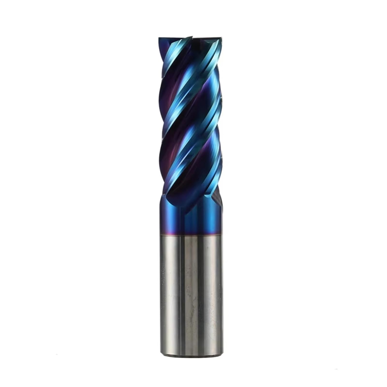 Fresa De Extremo Acero Carburo 1 Pieza, Recto 4 Flautas, Perfil CNC, D1-D20 Para Fresadora Inoxidable(D10-25-75-H10-4F)