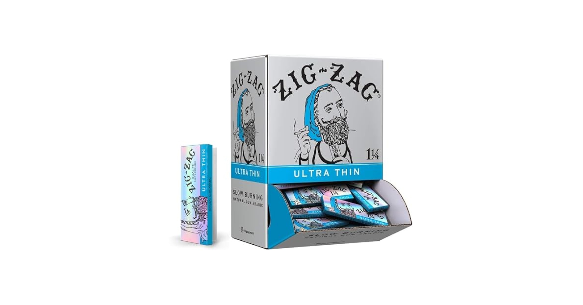 ぐりやん樣專用 Amazon.com: ZIG-ZAG Rolling Papers 1 ¼ Ultra Thin (48