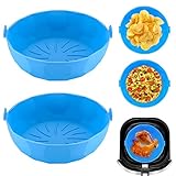 Material premium: estos revestimientos para freidoras están hechos de material de silicona de grado alimenticio de alta calidad, que es reutilizable, respetuoso con el medio ambiente, sin olor, no tóxico, resistente a los arañazos, resistente al desgaste, resistente al desgarro y duradero durante mucho tiempo. usar.