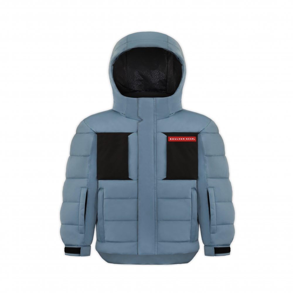 Boulder Gear Cane Insulated Ski Jacket (Little Boy's), Blue Shadow, 4