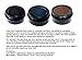 Pure Ziva Black Matte Cake Eyeliner & Pressed Eyeshadow, Water Activated Powder; Gluten & Cruelty Free