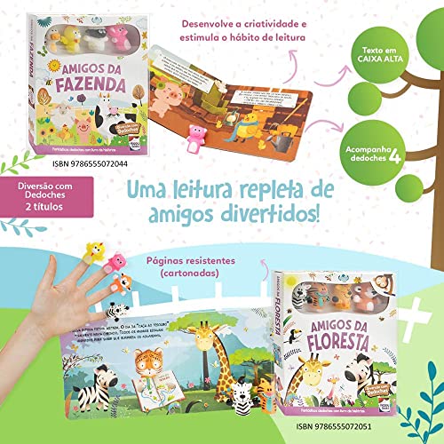 Diversão com Dedoches: Amigos da Fazenda