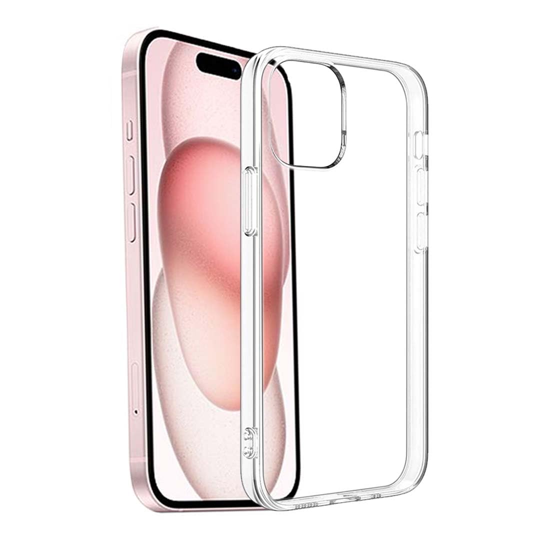 Tough Lee Ultra-Hybrid Back Case Cover for Apple iPhone 15 | Camera Protection | Hard Crystal Clear Back | Shockproof Bumper Case Cover (Transparent) (Pack of 1) (B0CJ9JMLV8) Amazon Price History, Amazon Price Tracker