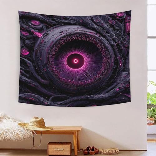 Tapisserie art mural MJFCoin grand format 180x230 cm effet 3D