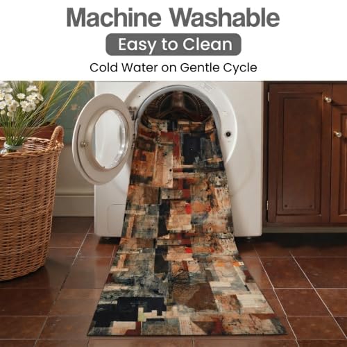 Image of FRESH FROM LOOM Anti Skid Luxury Carpet for Living Room Hall & Bedroom | 100% Nylon Carpet | Rubber Backing Grip | Anti Fade | Quick Cleaning | Washable (Light Beige| Size:- 90x150 Cm or 3x5 Fts)