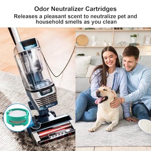 Image of AZ3002 Filter Replacement for Shark Stratos AZ3002 AZ3000 AZ3000W Upright Vacuum: 2 HEPA Filters, 4 Foam & Felt Kit, 4 Odor Neutralizer Cartridges, Help Remove Dust, Hair & Fine Particles