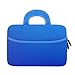 Produktbild MoKo Sleeve Hülle, Tragbare Neopren Schutzhülle Tasche Kompatibel mit Fire HD 10 Plus 2021, Fire HD 10 Kids & Pro 2021, Fire HD 10 Kids Edition 2017/2019 - Indigo