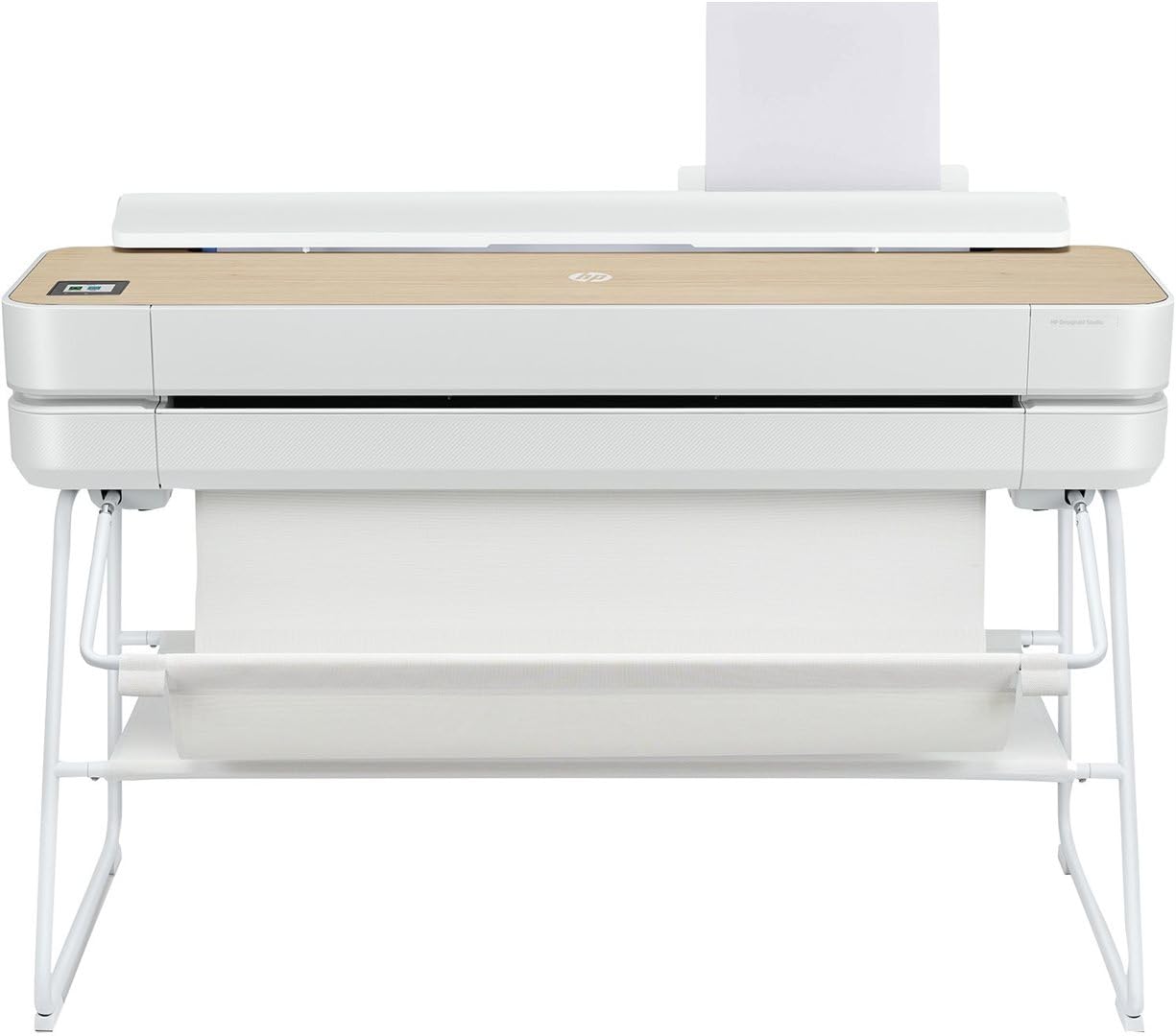 HP DesignJet Studio Wood Large Format Plotter Printer 36in up to A0, Mobile Printing, Wi-Fi, Gigabit Ethernet, Hi-Speed USB 2.0, 1-Year Warranty (5HB14A)