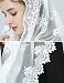 Mantilla De Encaje Española Mujer Capilla Velo Pañuelo de Lglesia Católica Bordado...