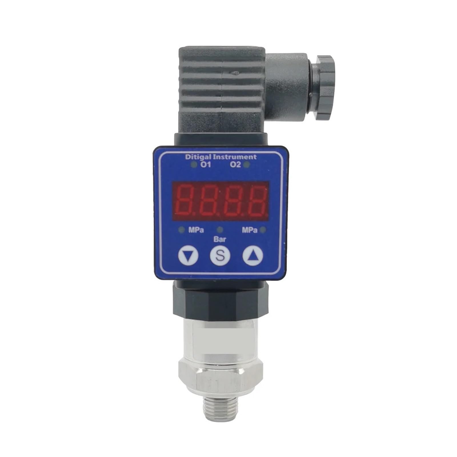 Przetwornik ciśnienia z wyświetlaczem LED G1/4 12-36V 4-20mA 0,5% 0-600bar Czujnik ciśnienia (4-20mA 2wire, 0-160 bar)