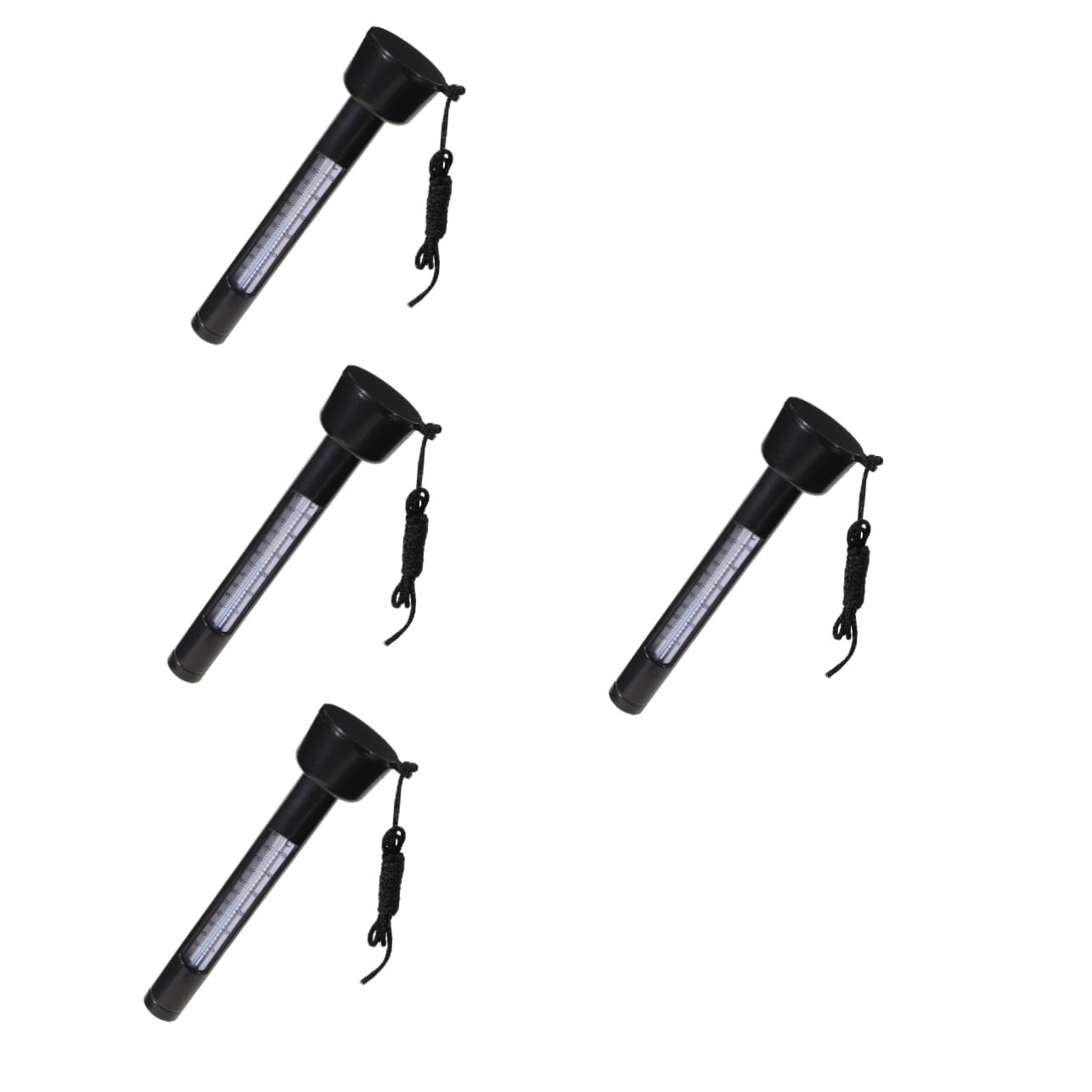 BESPORTBLE 4 Pz Termometro Per Piscina Termometro Per Acqua Termale Ad Acqua Per Immersione Fredda ' Del Bagno Temperatura Plastica Black