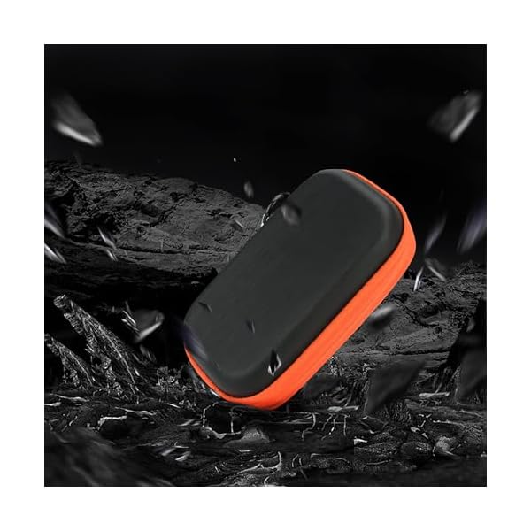 Hard Case for Sandisk Extreme Pro/Sandisk Extreme Portable External SSD 128GB 500GB 1TB 2TB Protective Storage Travel Bag (Orange) - Image 5