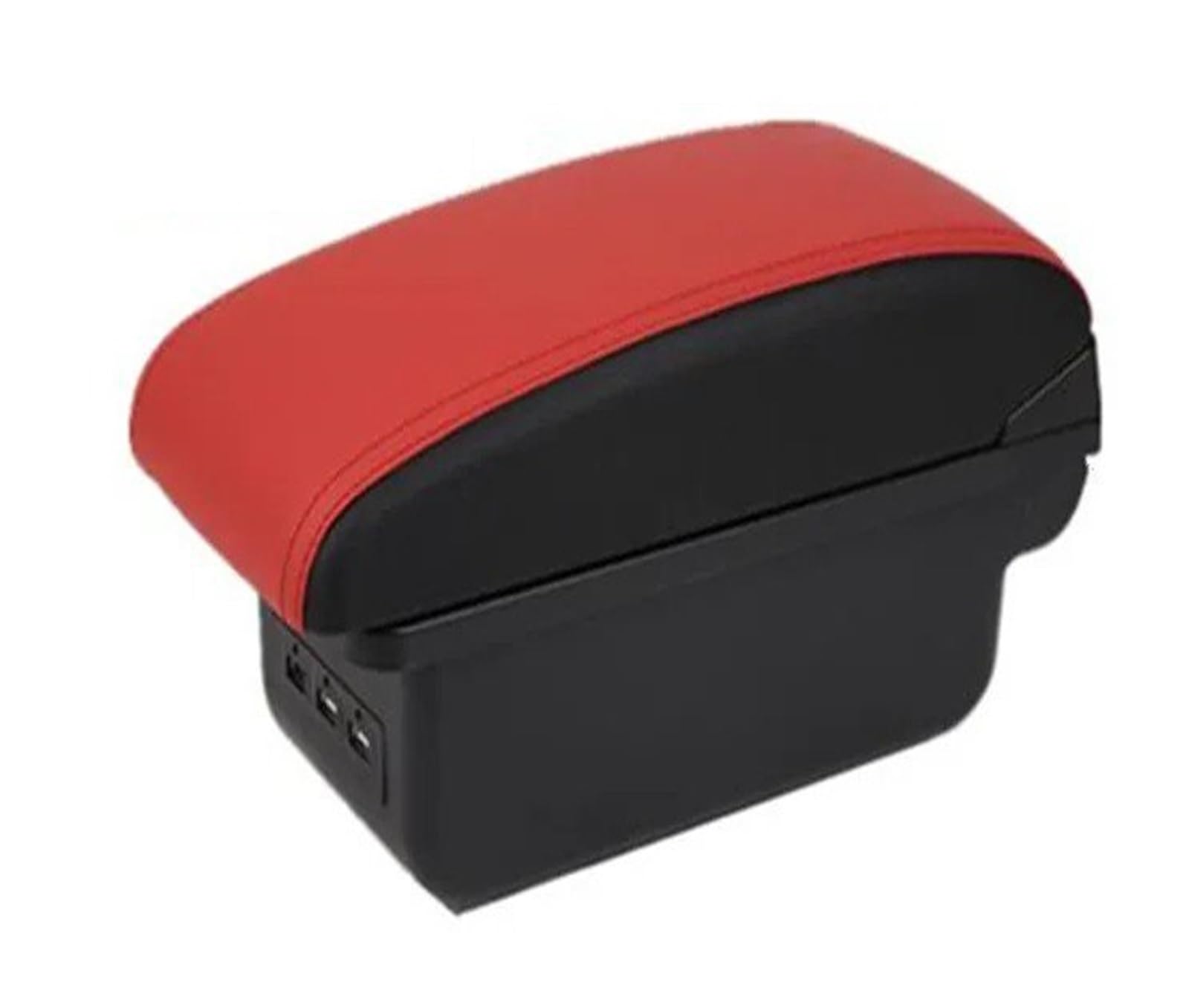 UMDJJU For MG For MG3 2025 Armrest Box Car Center Storage Interior Retrofit Accessories Car Centre Console Armrest Box(B black border 3USB)