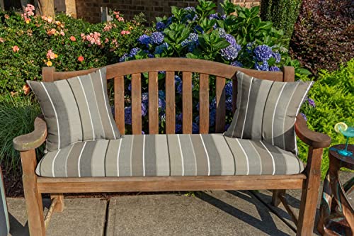 Naturesroom Sunbrella Outdoor Pillows for Patio Furniture - 20\" W x 20\" L x 6\" T, Waterproof Throw Pillow with Comfort, Style & Durability Designed for Outdoor Living - Made in The USA