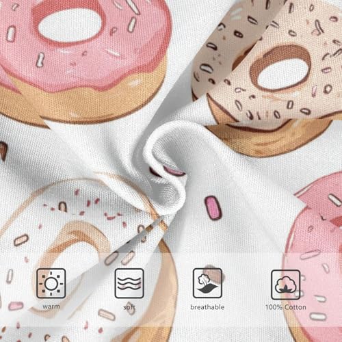 Wusikd Cute Doughnuts Boys' Underwear Cotton Boys Briefs Soft Toddler Underwear 2T3