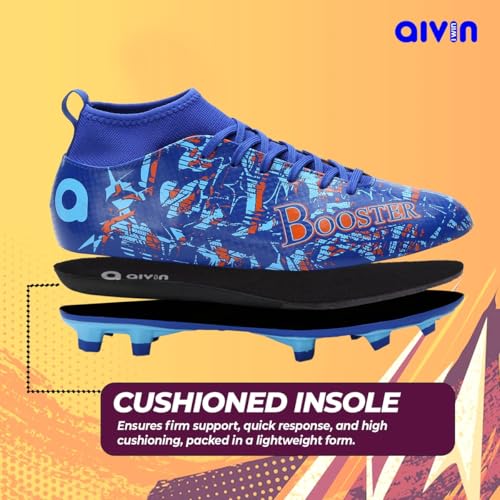 Image of Aivin Booster Pro. Light Weight and Durable Football Shoes for Men & Women, Comfortable and Flexible Football Shoes, Soccer Shoe, Football Studs