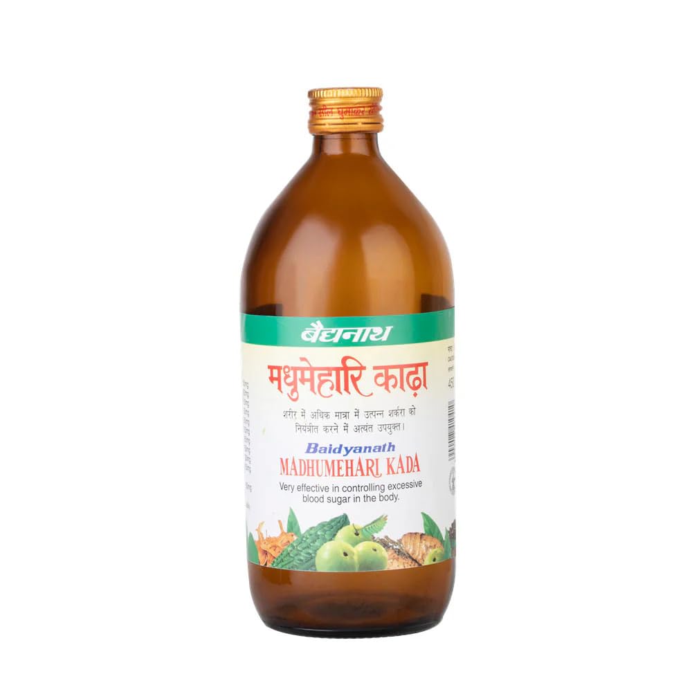 Baidyanath Ayurved Madhumehari Kadha Helps in diabetes 450 ml (Pack of 1)