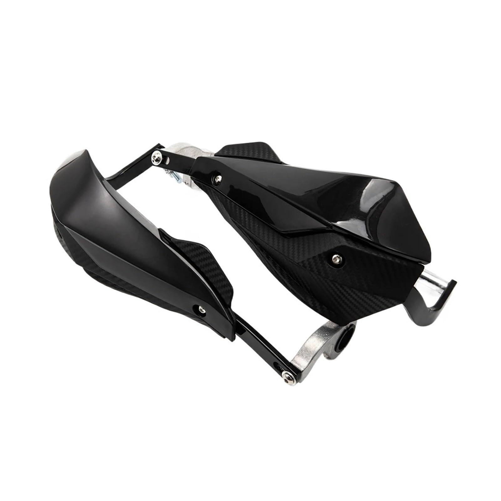 MotoHandGuards Barre de poignée noire pour moto, barre brosse, protège-mains pour Motocross, Protection des mains, course pour Pit